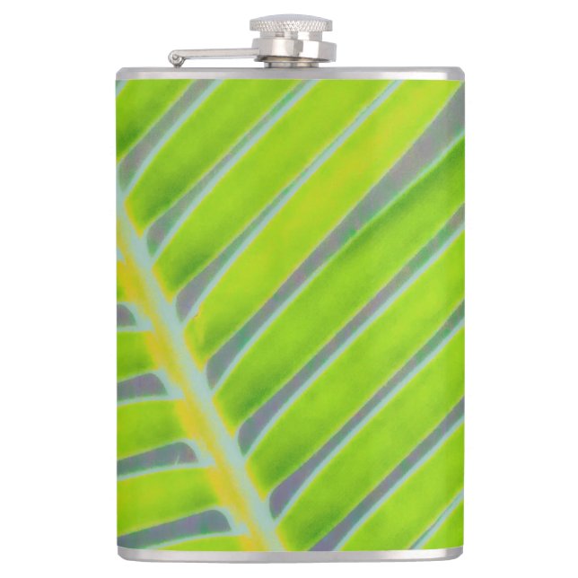 Patterns of Palms Flask (Front)