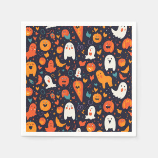 Patterns that capture the charm of Halloween Napkins
