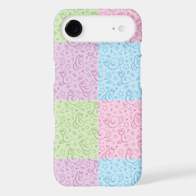 patterns with snakes Case-Mate iPhone case (Back)