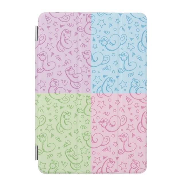 patterns with snakes iPad mini cover (Front)
