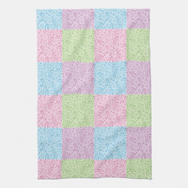 patterns with snakes towel (Vertical)