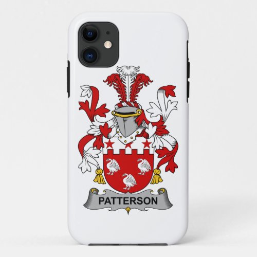 Patterson Family Crest iPhone 11 Case