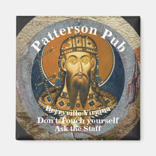 Patterson Pub Berryville Virginia Bar Grill Vin T- Magnet