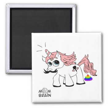Patticorn Poop Magnet by InsaneMomBrain at Zazzle