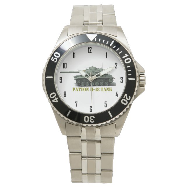 PATTON M-48 TANK WATCH (Front)