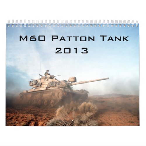 Patton Tank Calendar