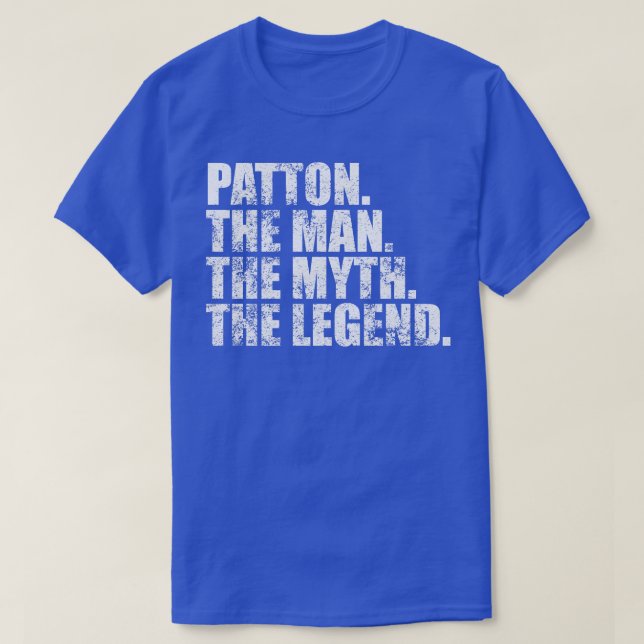 PattonPatton Family name Patton last Name Patton S T-Shirt (Design Front)