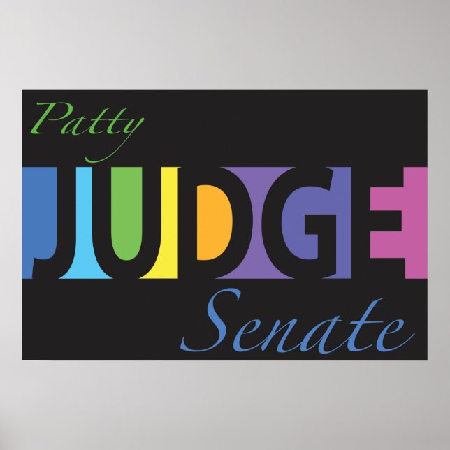 Patty Judge for Senate v3 Poster