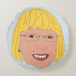 Patty Murray Round Pillow