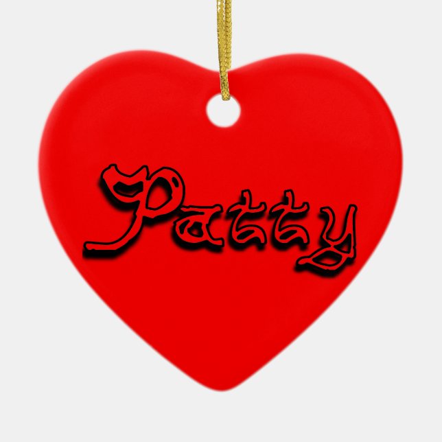 Patty Ornament (Front)