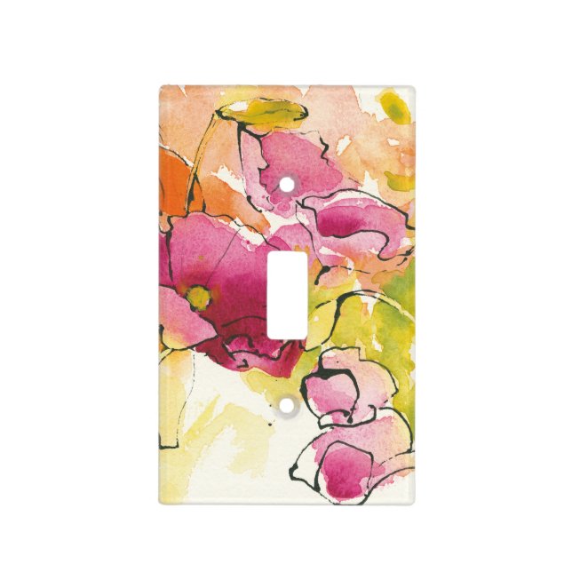 Pattys Plum Light Switch Cover (Front)