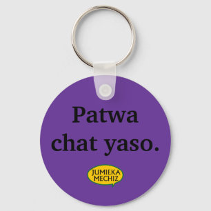 Patwa chat yaso keychain