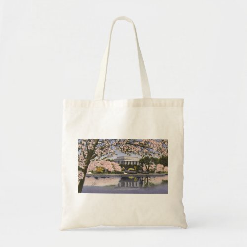 PAU44 Lincoln Memorialtif Tote Bag