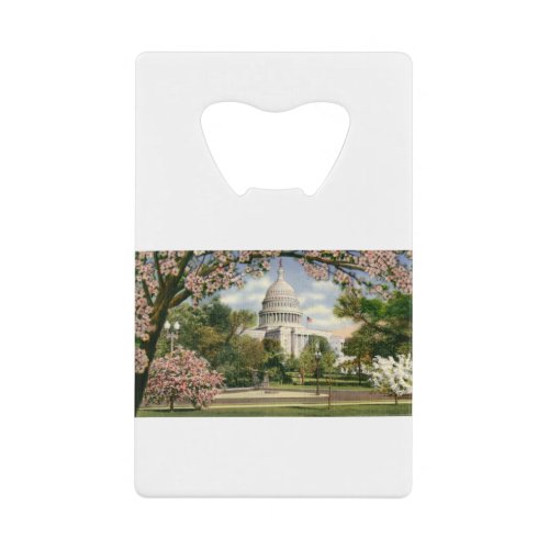 PAU46 US Capitoltif Credit Card Bottle Opener