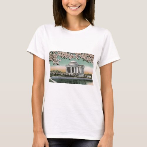 PAU48 Jefferson Memorial 2tif T_Shirt