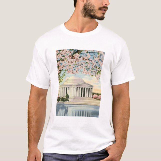 PAU49 Jefferson Memorial 3.tif T-Shirt (Front)