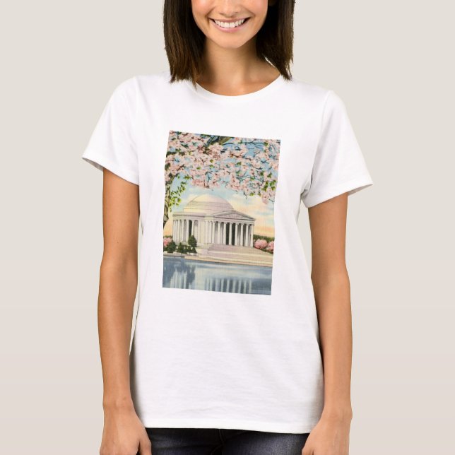 PAU49 Jefferson Memorial 3.tif T-Shirt (Front)