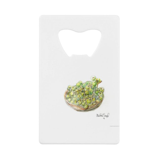 PAU55 Fruit 2.tif Credit Card Bottle Opener (Front)
