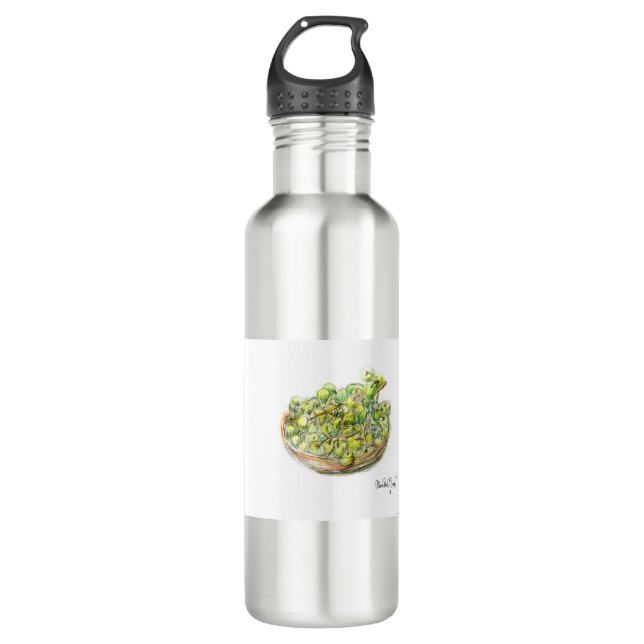 PAU55 Fruit 2.tif Stainless Steel Water Bottle (Front)
