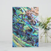 Paua abalone shell detail (Standing Front)