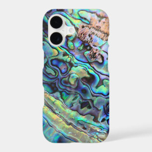 Paua abalone shell detail iPhone 17 case