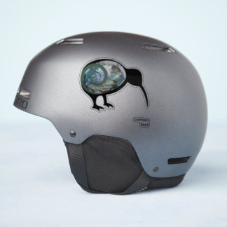 PAUA KIWI NEW ZEALAND NATIVE BIRD GREEN KORU NZ STICKER