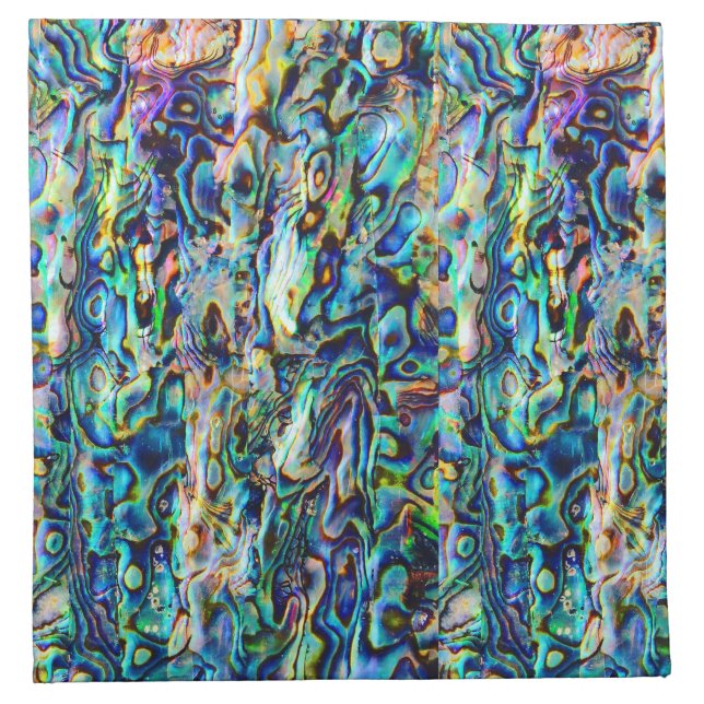 Paua Paua Shell Napkins (Front)