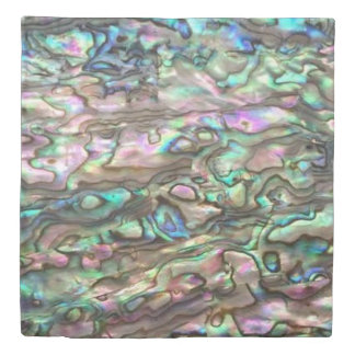 Paua Shell Abalone Natural Queen Duvet