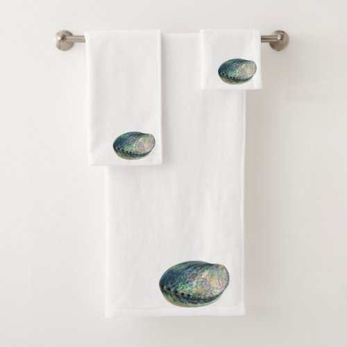 Paua Shell Towel Set