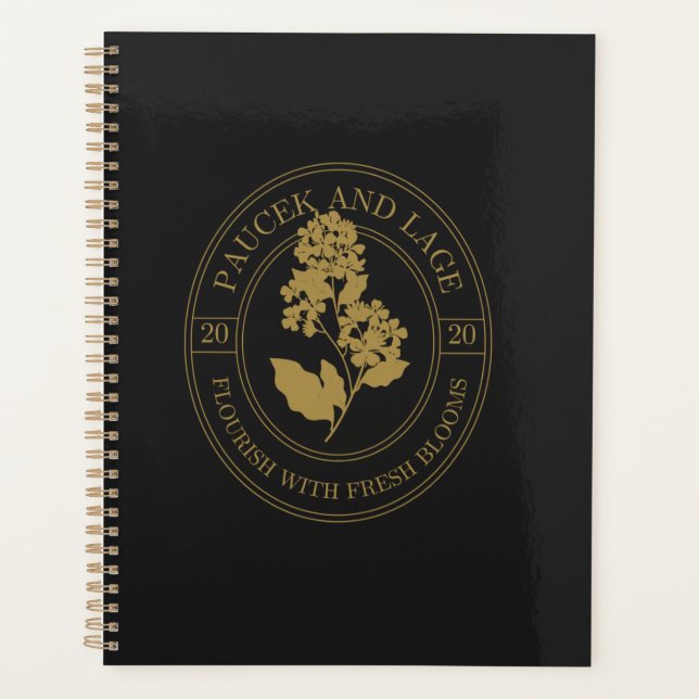 Paucek & Lage – Flourish With Fresh Blooms Planner (Front)