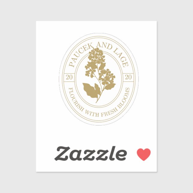 Paucek & Lage – Flourish With Fresh Blooms Sticker (Sheet)