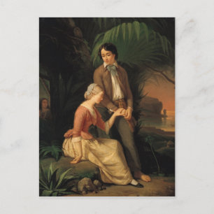 Paul and Virginie Postcard