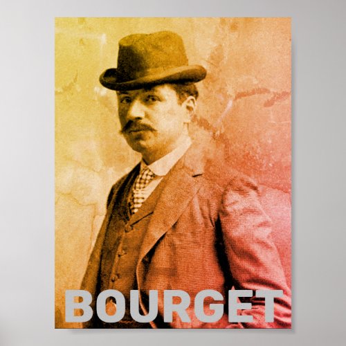 Paul Bourget Poster