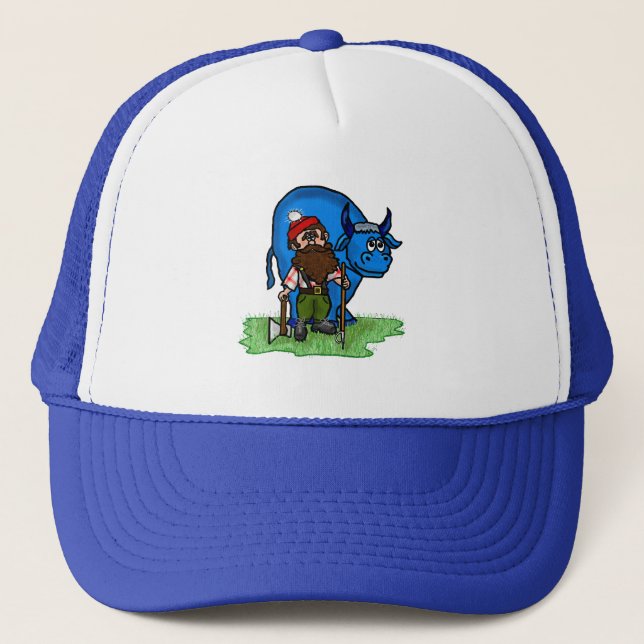 Paul Bunyan and Babe Blue Ox Cap (Front)