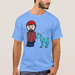 Paul Bunyan and Babe the Blue Ox T-Shirt