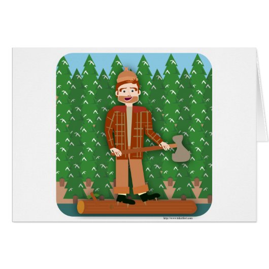 Paul Bunyan Cards (Front Horizontal)