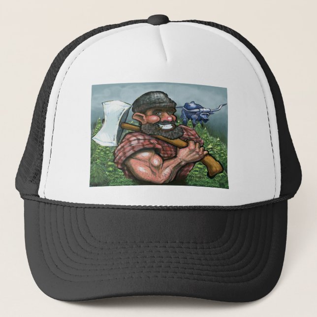 Paul Bunyan Trucker Hat (Front)