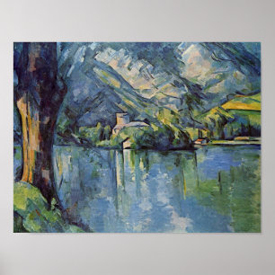 Paul Cézanne - Annecy Lake Poster