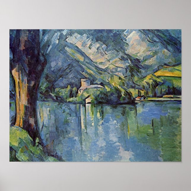 Paul Cézanne - Annecy Lake Poster (Front)