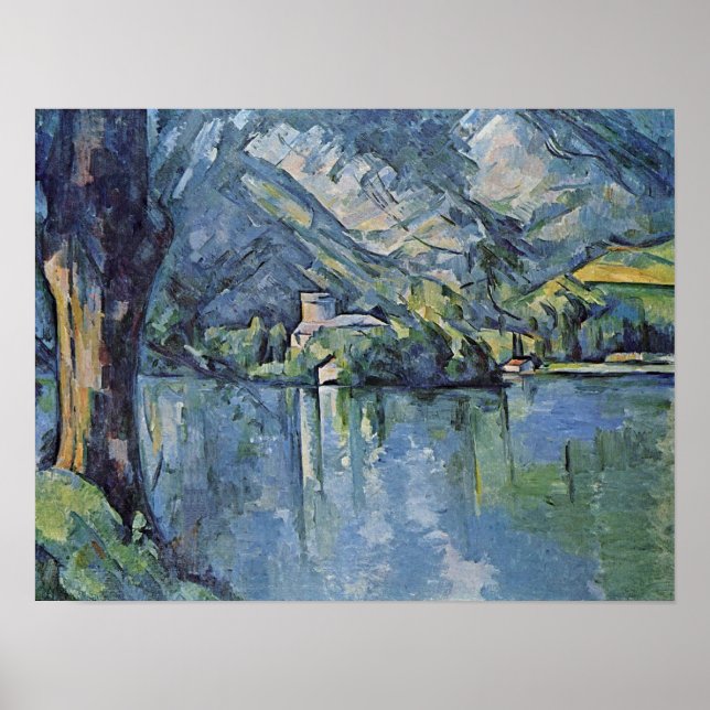 Paul Cezanne - Annecy Lake Poster (Front)