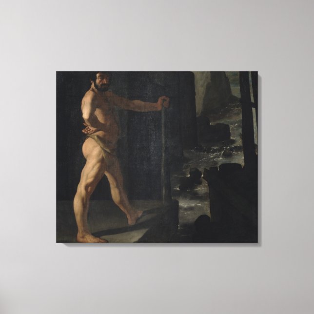Paul Cezanne | Apotheosis of Delacroix Canvas Print (Front)