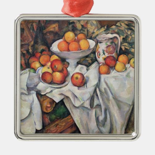 Paul Cezanne  Apples and Oranges 1895_1900 Metal Ornament