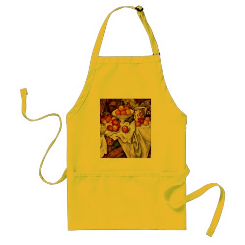 Paul Cezanne Apples Oranges Impressionism Adult Apron