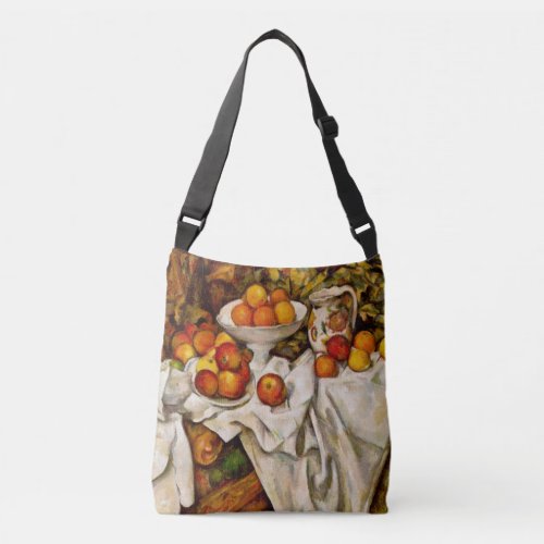 Paul Cezanne Apples Oranges Impressionism Crossbody Bag