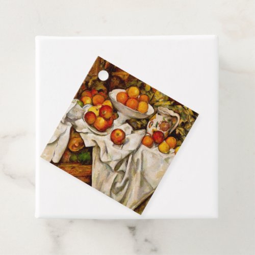 Paul Cezanne Apples Oranges Impressionism Favor Tags