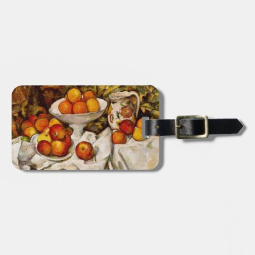 Paul Cezanne Apples Oranges Impressionism Luggage Tag