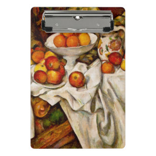 Paul Cezanne Apples Oranges Impressionism Mini Clipboard