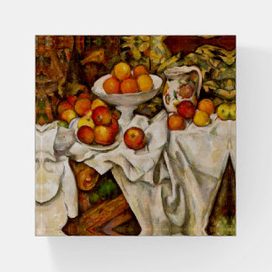 Paul Cezanne Apples Oranges Impressionism Paperweight