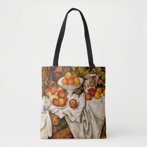 Paul Cezanne Apples Oranges Impressionism Tote Bag