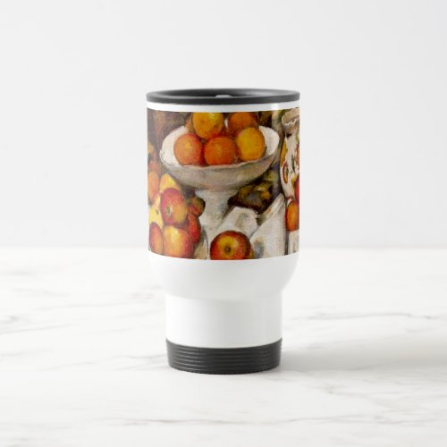 Paul Cezanne Apples Oranges Impressionism Travel Mug